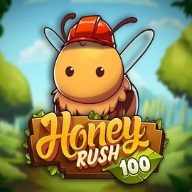 Honey Rush 100 game by Play’n GO – logo hosted on Lucky Max Casino